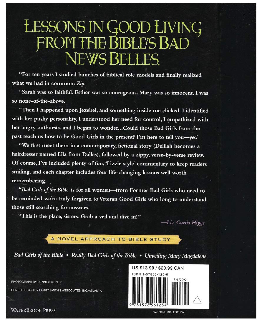 Bad Girls of the Bible by Liz Curtis Higgs (Very good, 2004, Pbk, 246 pgs)