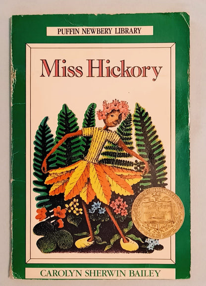 Miss Hickory by Carolyn Sherwin Bailey (Good, 1974, Pbk, 125 pages, Puffin Books)