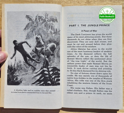 Samuel Morris: Der Glaubensweg von Lindley Baldwin (Sehr gut, 1971, TB, 94 Seiten, Dimension Books)