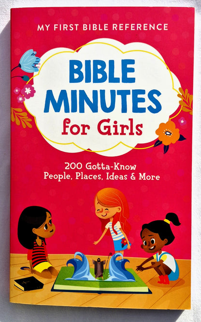 Bible Minutes for Girls by Barbour Publishing (New, 2021, Pbk, 206 pages)