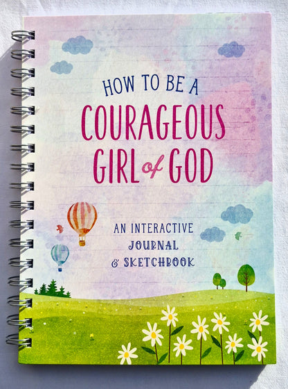 Wie man ein mutiges Mädchen Gottes wird: Ein interaktives Journal & Skizzenbuch (Neu, 2019, broschiert, 160 Seiten, Barbour Kidz)