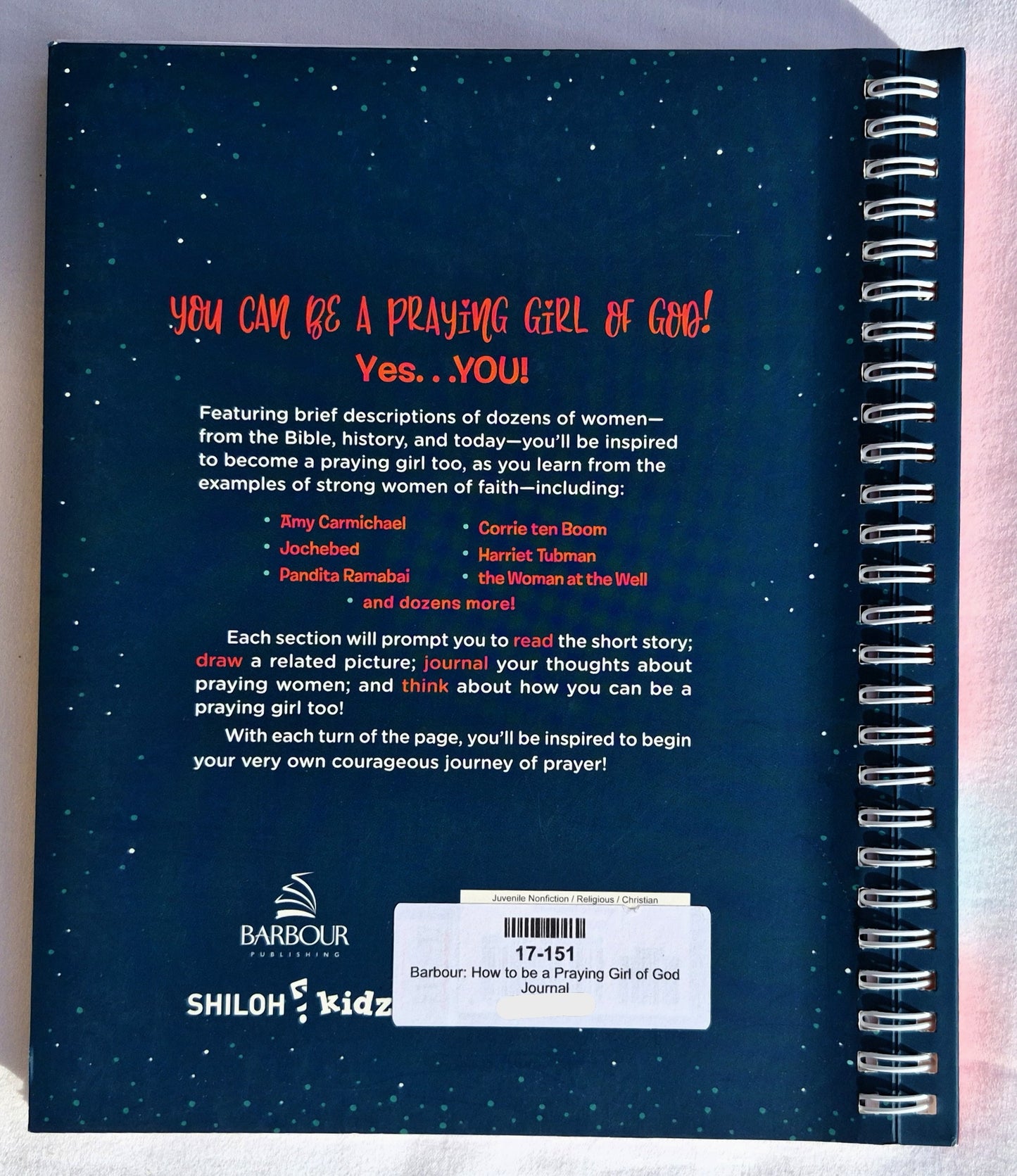How to be a Praying Girl of God Journal (Neu, 2020, Pbk, 176 Seiten, Barbour Publishing)