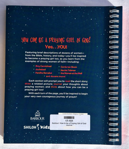 How to be a Praying Girl of God Journal (Neu, 2020, Pbk, 176 Seiten, Barbour Publishing)