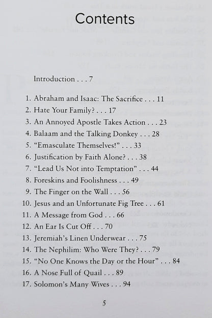 Why Is That in the Bible? The Most Perplexind Verses and Stories and What They Teach Us by Eric J. Bargerhuff (New, 2020, Pbk, 237 pages, Bethany House)