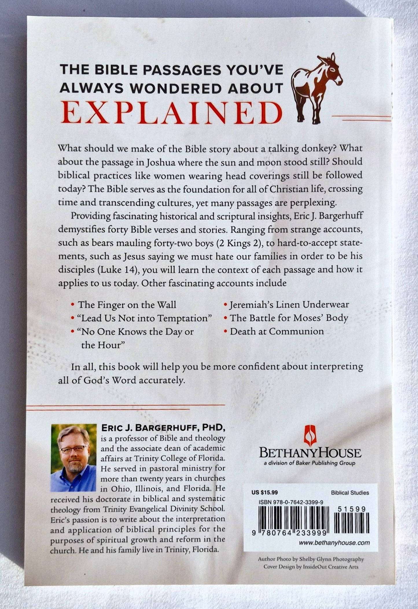 Why Is That in the Bible? The Most Perplexing Verses and Stories and What They Teach Us von Eric J. Bargerhuff (Neu, 2020, Pbk, 237 Seiten, Bethany House)