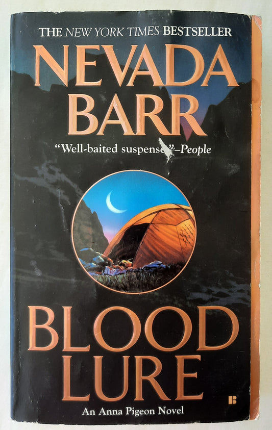 Blood Lure by Nevada Barr (Anna Pigeon Novel, Good, 2002, Pbk, 333 pages, Penguin Putman)