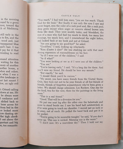 Castle Ugly by Mary Ellin Barrett (Good, 1966, HC, 218 pages,  E.P. Dutton & Co.)