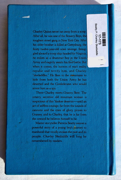 Charley Skedaddle von Patricia Beatty (Sehr gut, 1987, Gebundene Ausgabe, 186 Seiten, Morrow Junior Books)