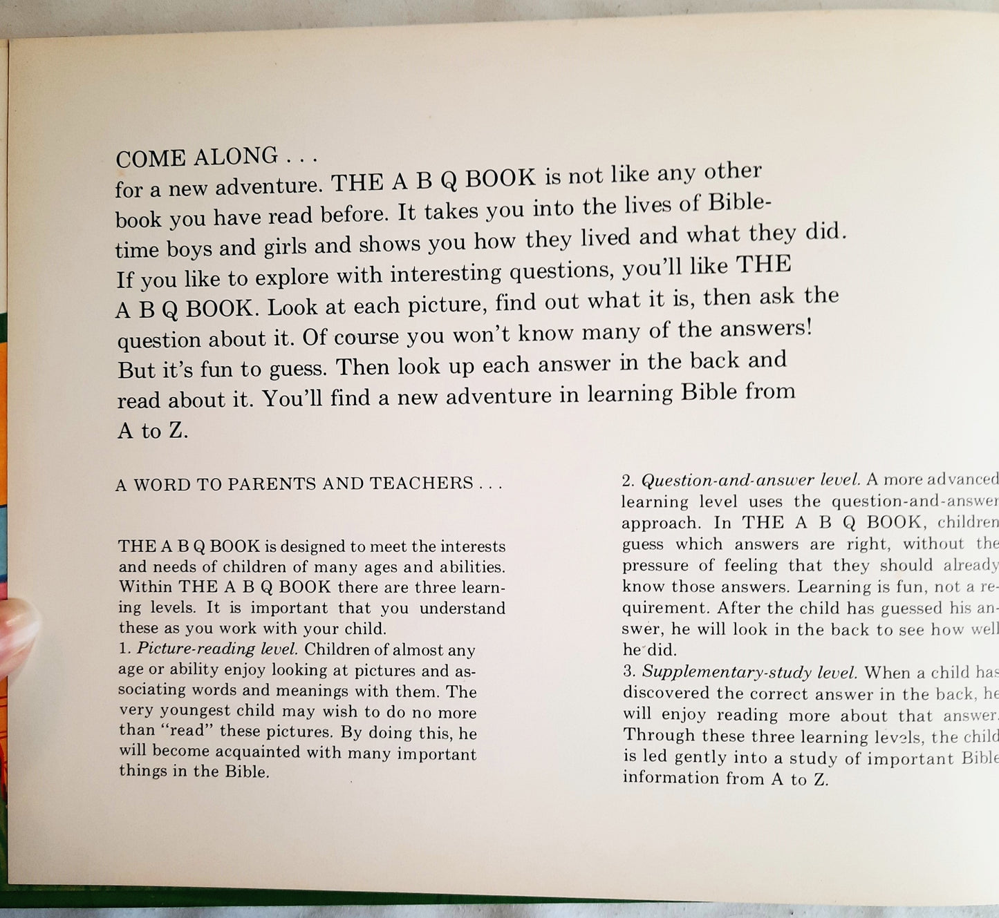 Das ABQ-Buch von V. Gilbert Beers (Sehr gut, 1973, HC, Wonder World Books)