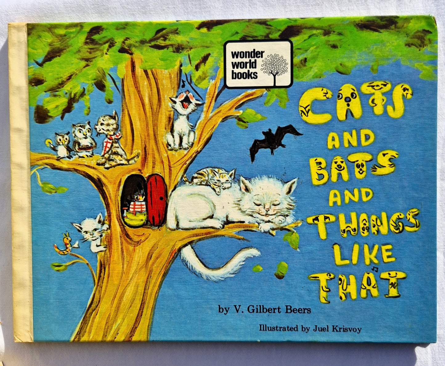 Cats and Bats and Things Like That von V. Gilbert Beers (Sehr gut, 1973, gebundene Ausgabe, Wonder World Books)
