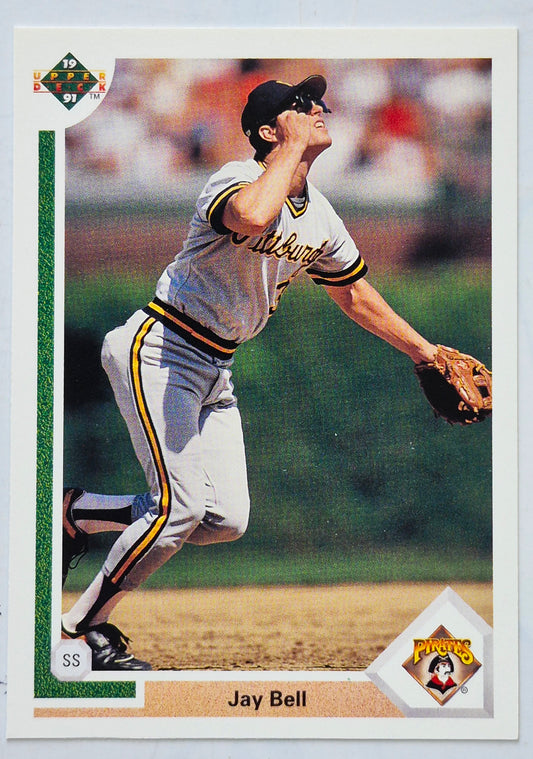 Bell Jay Pittsburgh Pirates Shortstop #183 Upper Deck 1991 Baseball Card