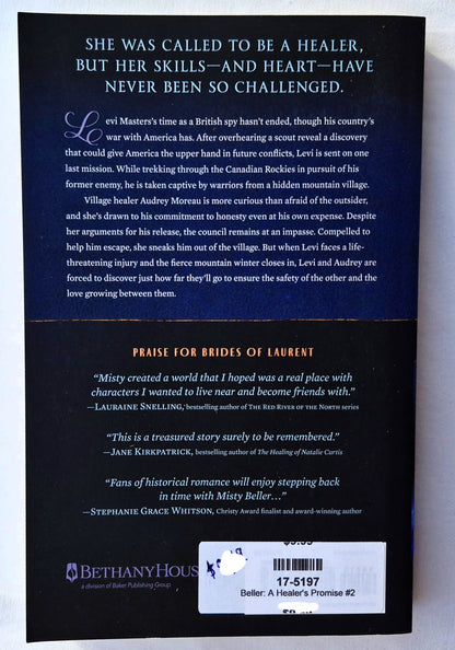 A Healer's Promise #2 von Misty M. Beller (Brides of Laurent series, Neu, 2022, Tb, 296 Seiten, Bethany House)