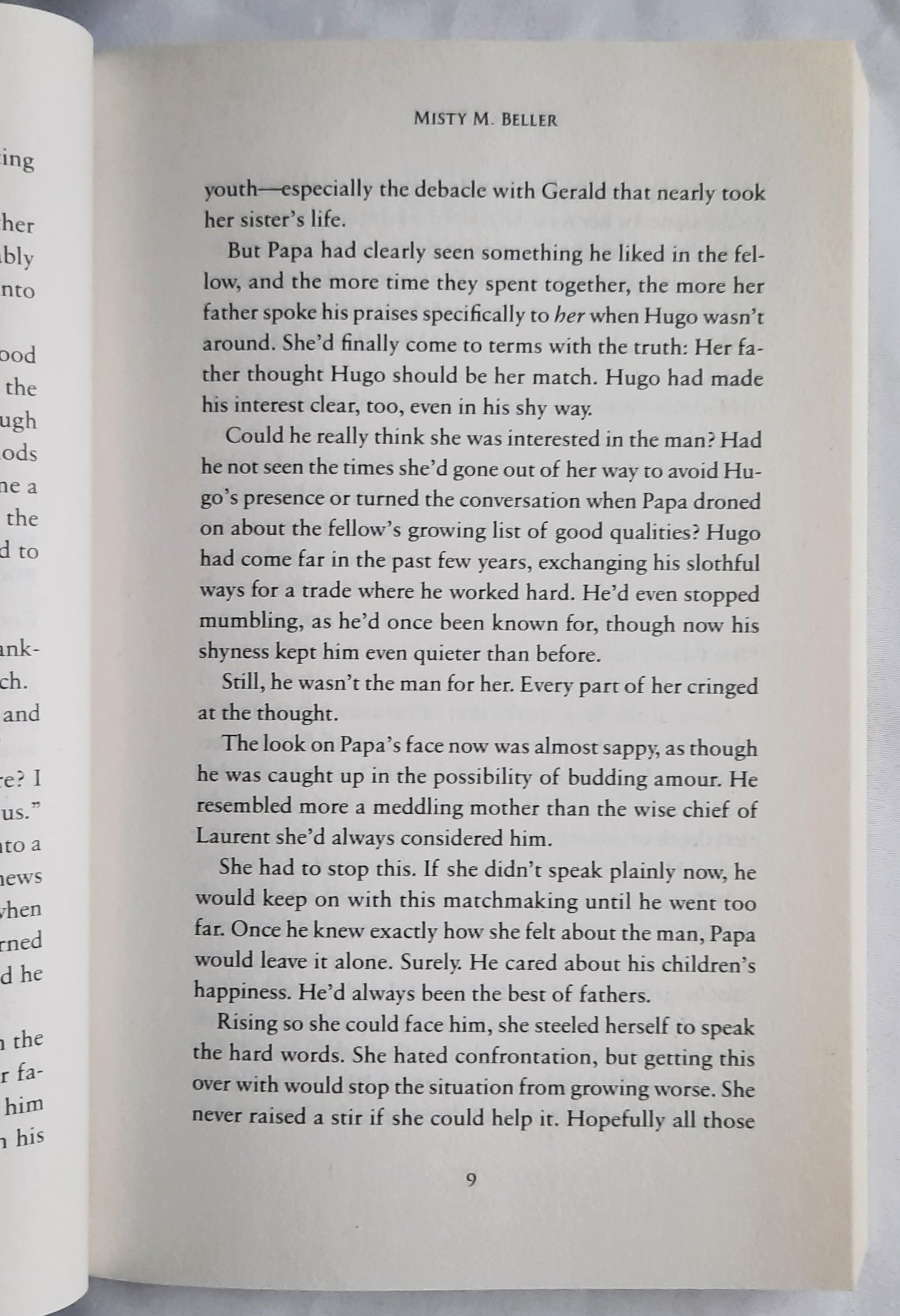 A Daughter's Courage by Misty M. Beller (Brides of Laurent #3, New, 2022, Pbk, 299 pages, Bethany House)