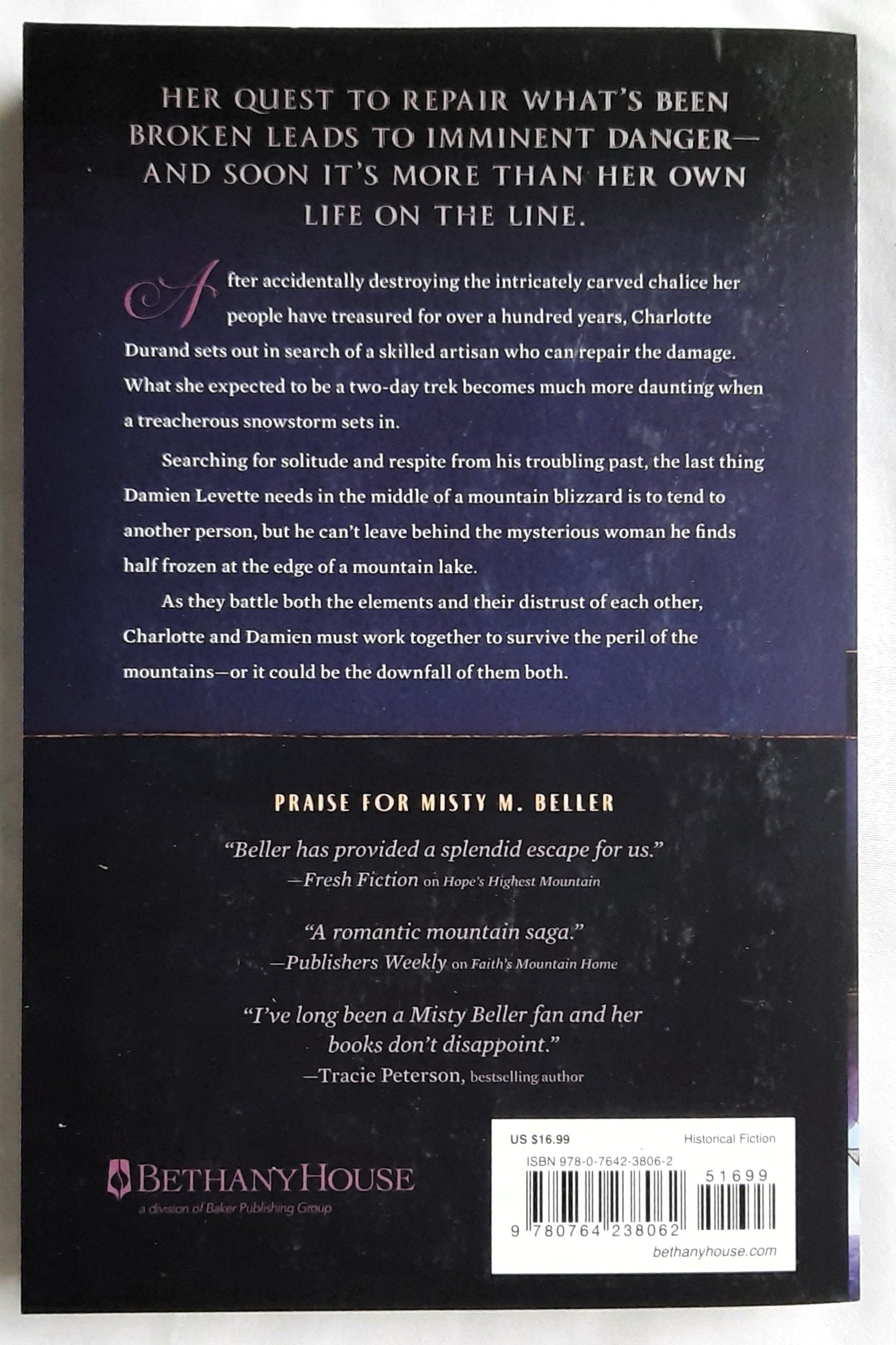 A Daughter's Courage by Misty M. Beller (Brides of Laurent #3, New, 2022, Pbk, 299 pages, Bethany House)