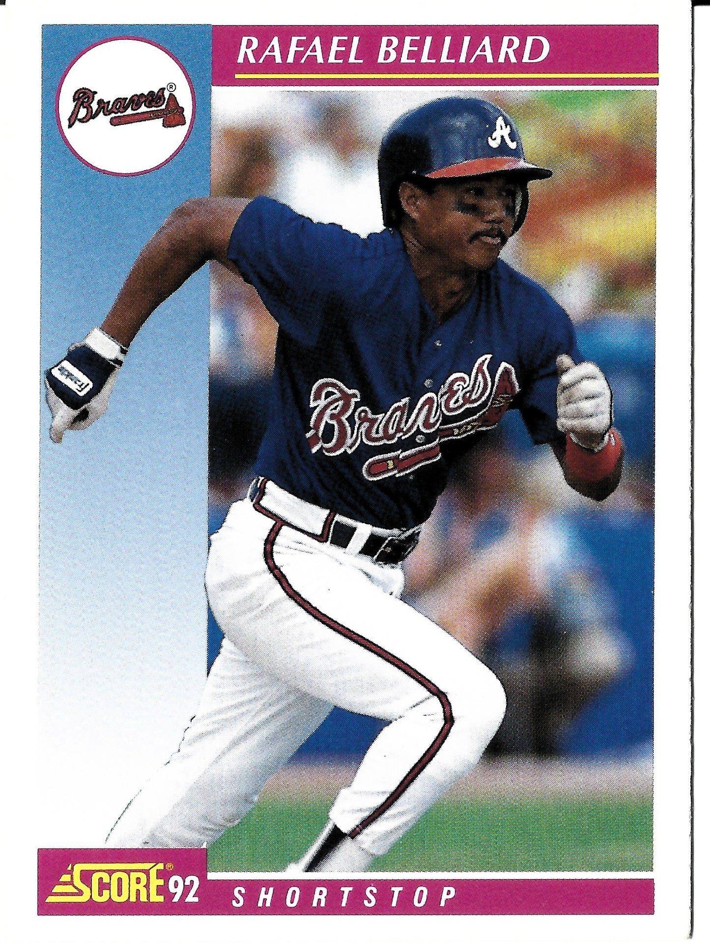 Scott Bailes California Angels Relief Pitcher 1992 Score #331 Baseballkarte (Exzellent)