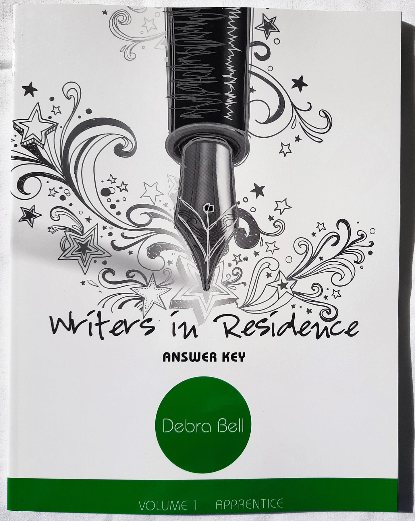 Writers in Residence Vol. 1 [Apprentice] Answer Key by Debra Bell (New, 2015, Pbk, 144 pgs, Apologia)