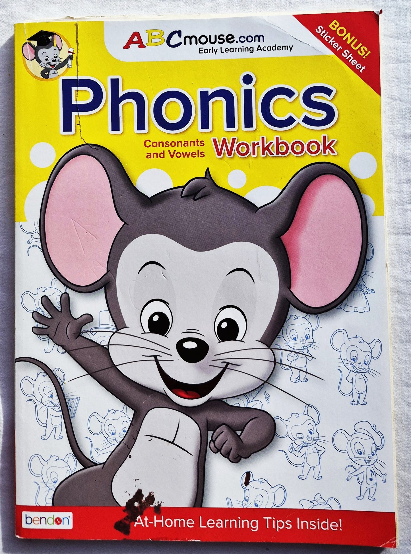 ABCmouse.com Phonics Arbeitsheft Konsonanten und Vokale (Gut, 2020, Pbk, 82 Seiten, Bendon)