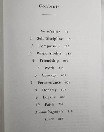The Book of Virtues: A Treasury of Great Moral Stories von William J. Bennett (Gut, 1993, gebunden, 831 Seiten, Simon & Schuster)