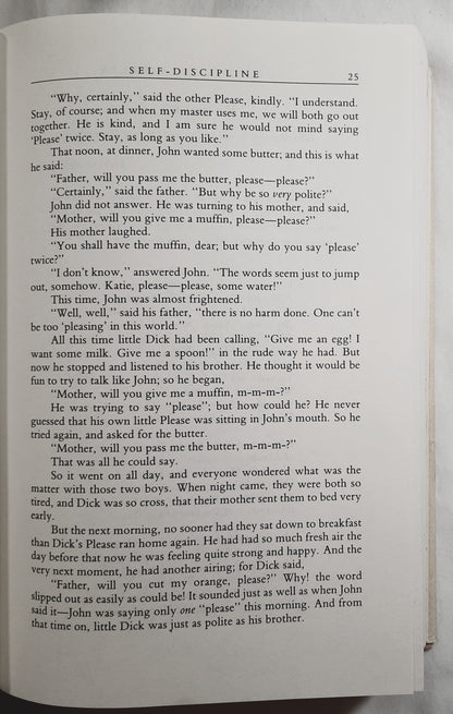 The Book of Virtues: A Treasury of Great Moral Stories von William J. Bennett (Gut, 1993, gebunden, 831 Seiten, Simon & Schuster)
