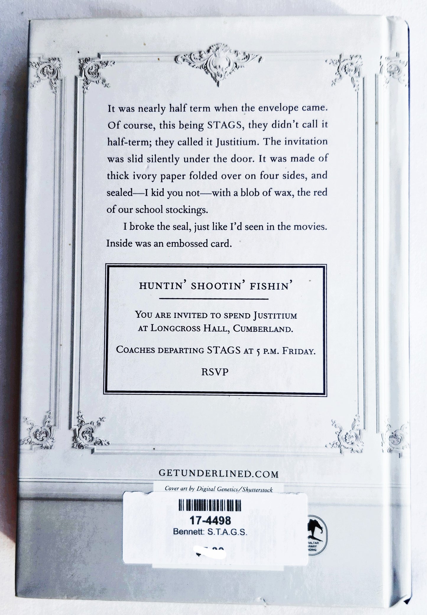 S.T.A.G.S. One Deadly Weekend von M. A. Bennett (Sehr gut, 2018, HC, 296 Seiten, Delacorte Press)
