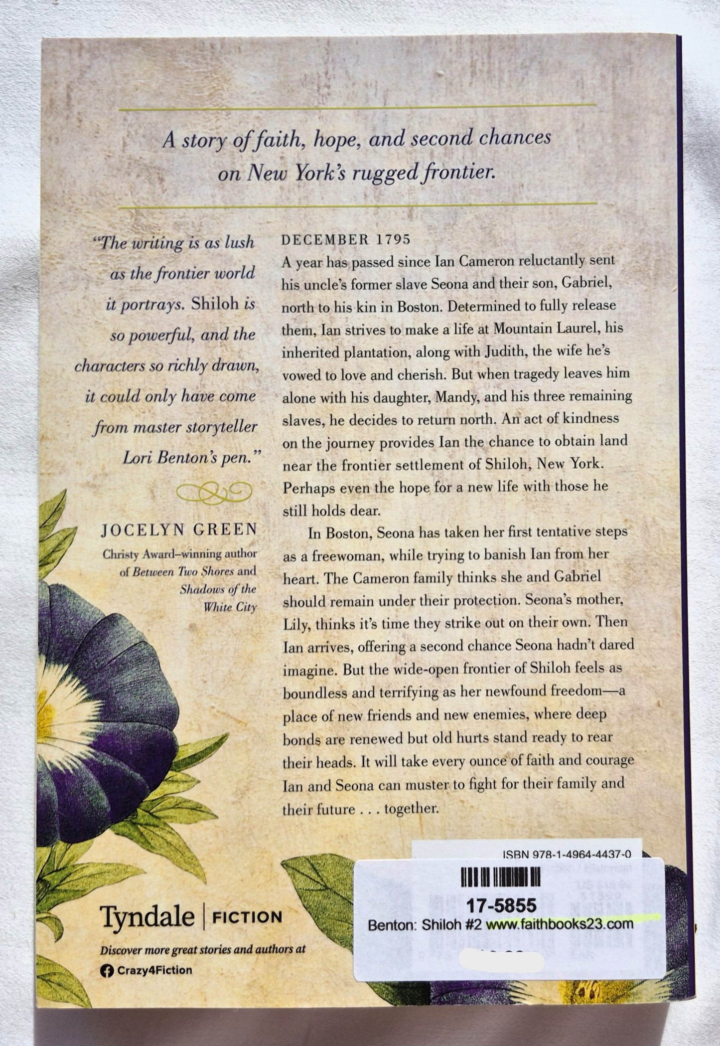 Shiloh von Lori Benton (Kindred #2, Neu, 2021, Tb, 429 Seiten, Tyndale Fiction)