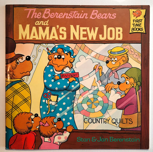 The Berenstain Bears and Mama's New Job by Stan & Jan Berenstain (Very good, 1984, Pbk, 32 pages, Random House)