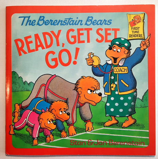 The Berenstain Bears Ready, Get Set, Go! by Stan & Jan Berenstain (Very good, 1988, Pbk, 32 pages, Random House)