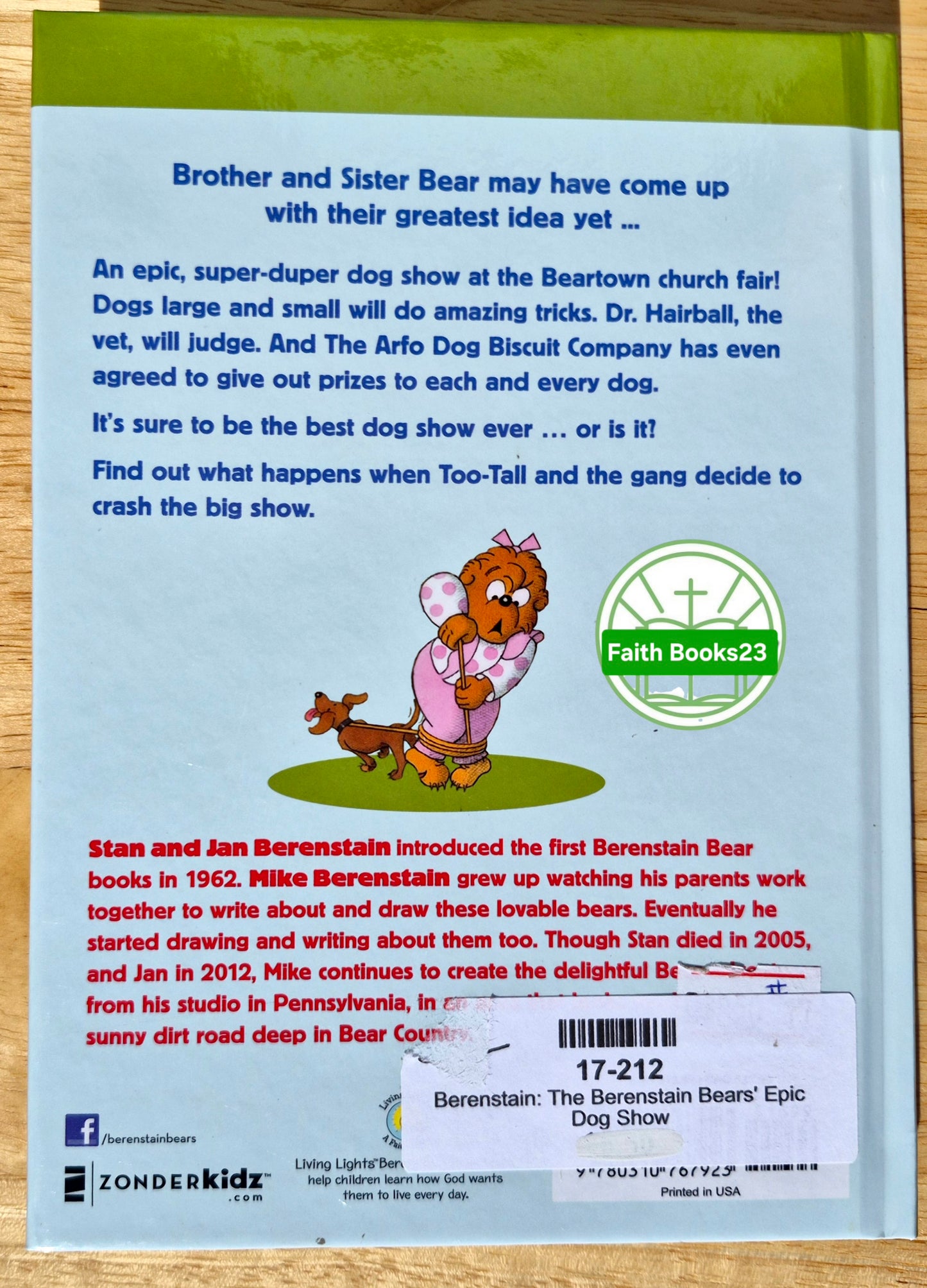 Die Bärenfamilie: Eine Hundeshow voller Überraschungen von Stan, Jan und Mike Berenstain (Neu, 2019, gebunden, 96 Seiten, ZonderKidz)