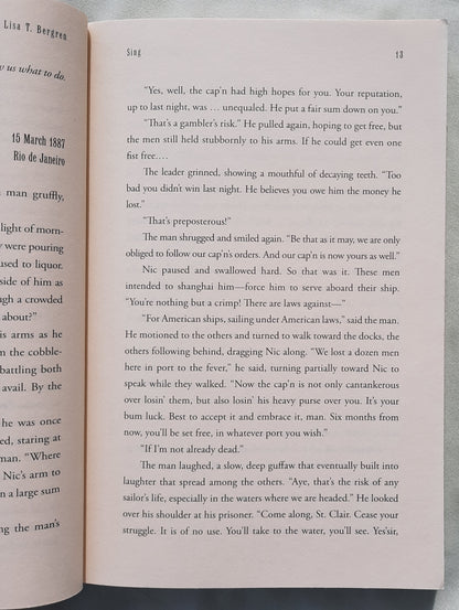 Sing by Lisa T. Bergren (Homeward Trilogy #2, Very good, 2010, Pbk, 373 pages, David C. Cook)