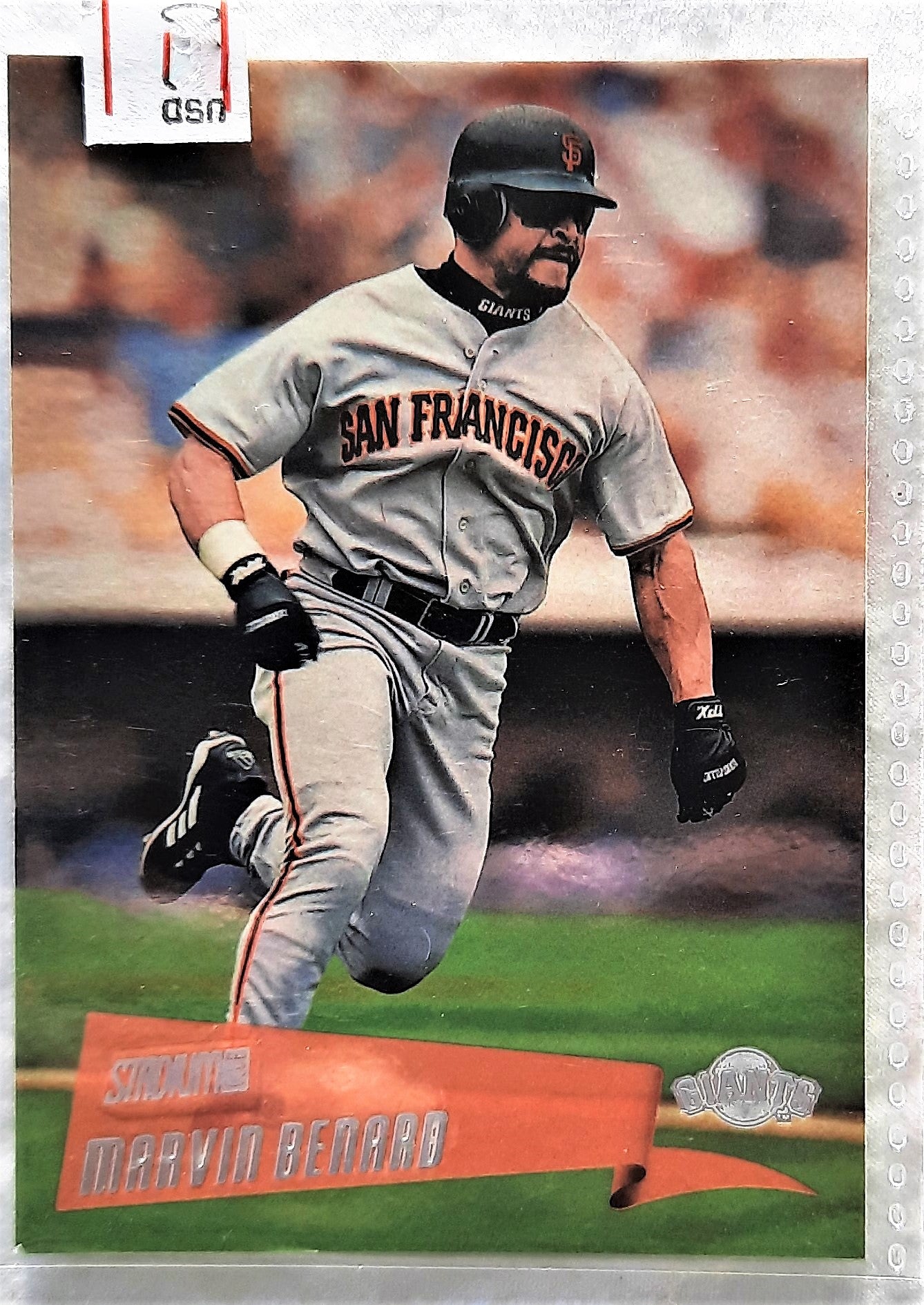 2000 Stadium Club Marvin Benard San Francisco Giants #108 Baseball Card TOPPS