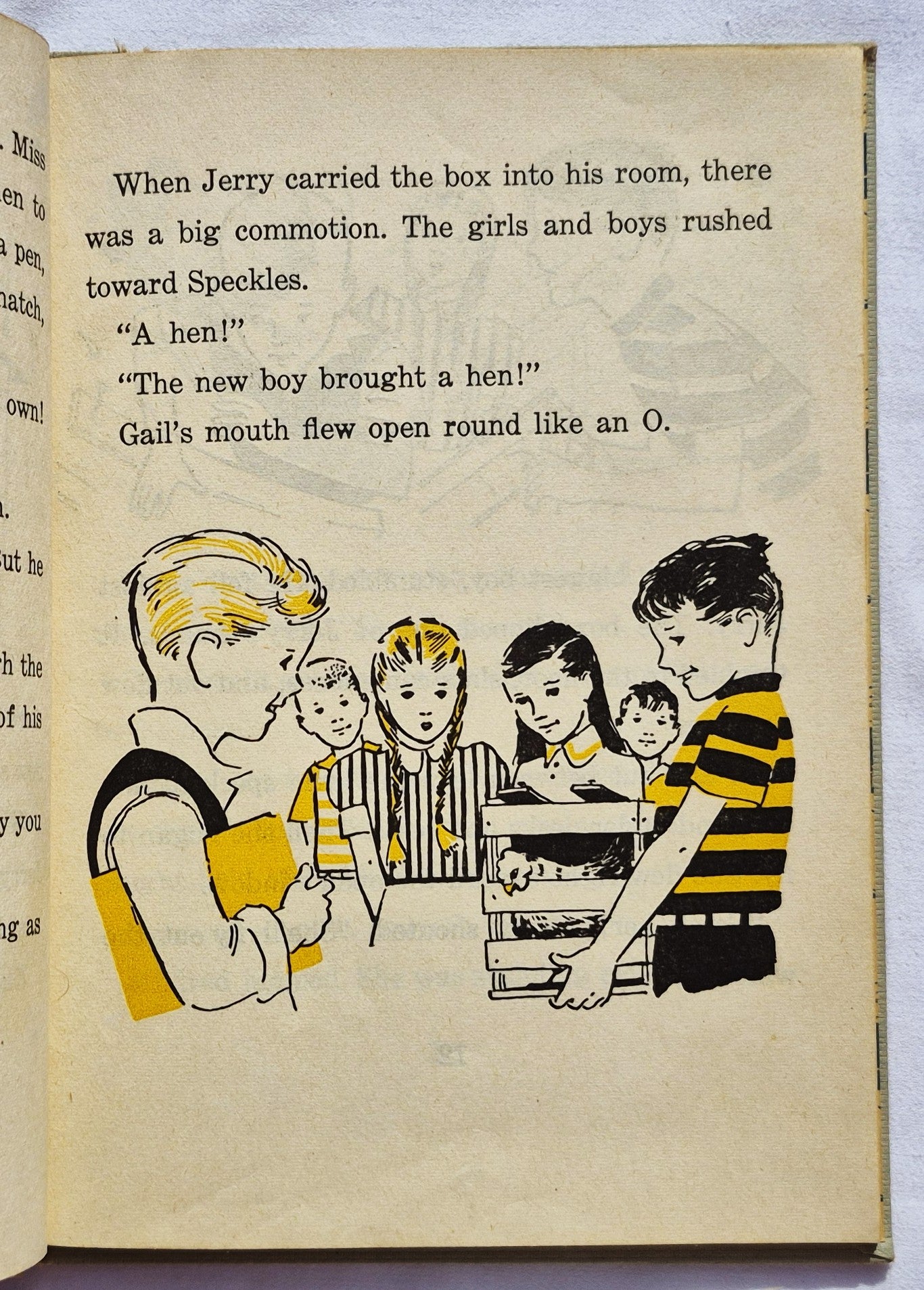 Speckles Goes to School by Grace Berquist (Very good, 1952, HC, 48 pages, E. M. Hale & Co.)