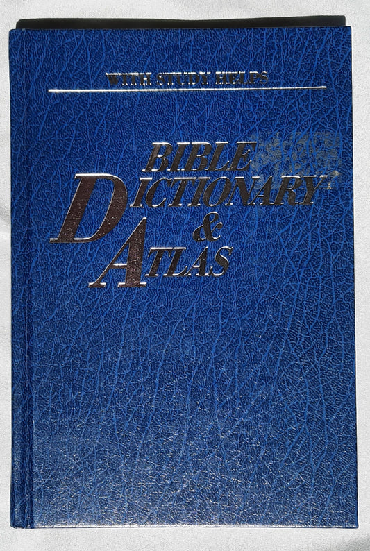 The Practical Bible Dictionary & Atlas with Study Helps by James Boyd (Very good, HC, Thomas Nelson Blue Edition)