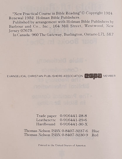 The Practical Bible Dictionary & Atlas with Study Helps by James Boyd (Very good, HC, Thomas Nelson Blue Edition)