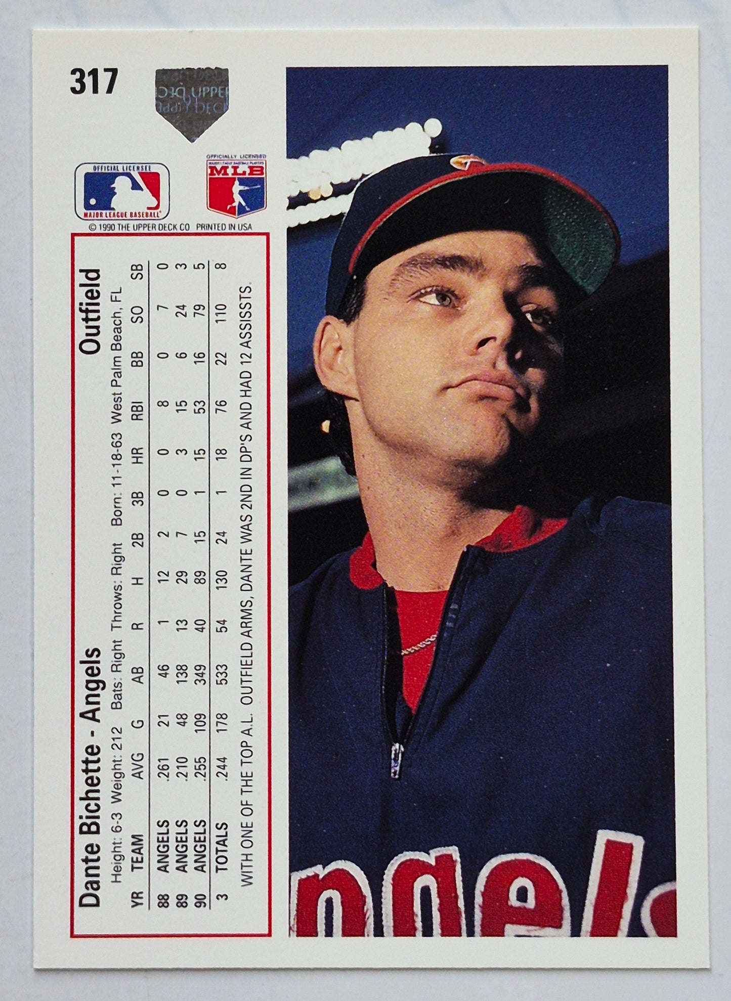 Jay Bell Pittsburgh Pirates Shortstop 1991 Upper Deck #183 Baseballkarte (Exzellent)