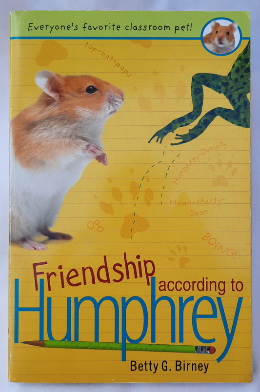 Friendship According to Humphrey #2 by Betty G. Birney (Very good, 2006, Pbk, 150 pages, Puffin Books)