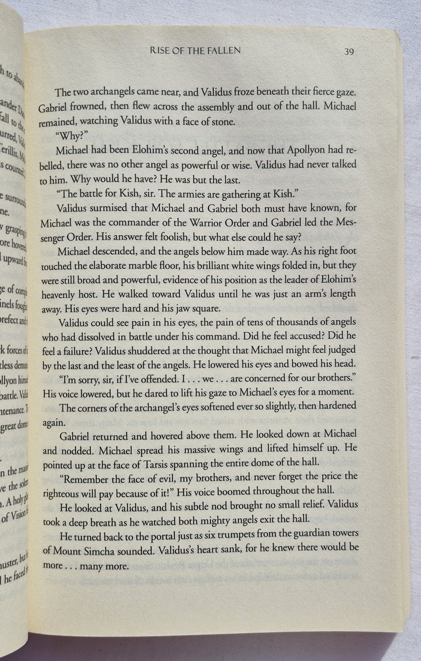 Rise of the Fallen von Chuck Black (Wars of the Realm #2, Gut, 20115, Pbk, 320 Seiten, Multnomah)
