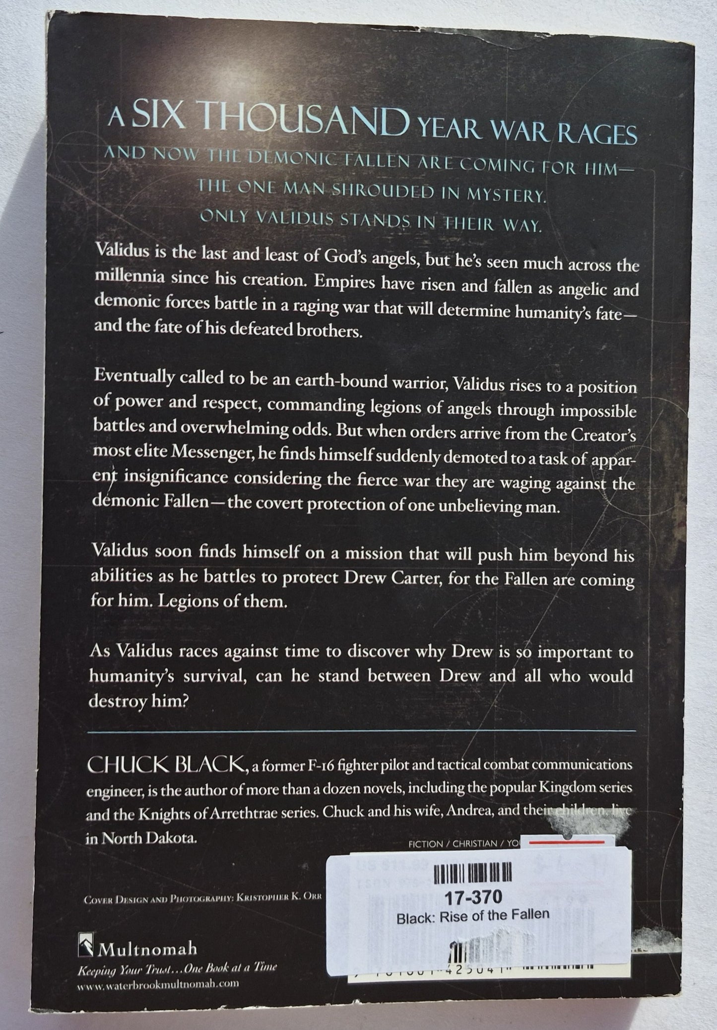 Rise of the Fallen von Chuck Black (Wars of the Realm #2, Gut, 20115, Pbk, 320 Seiten, Multnomah)