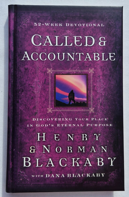 Berufen & Verantwortlich: 52 Wochen Andachten von Henry & Norman Blackaby (Neu, 2007, gebunden, 174 Seiten, New Hope Publishers)