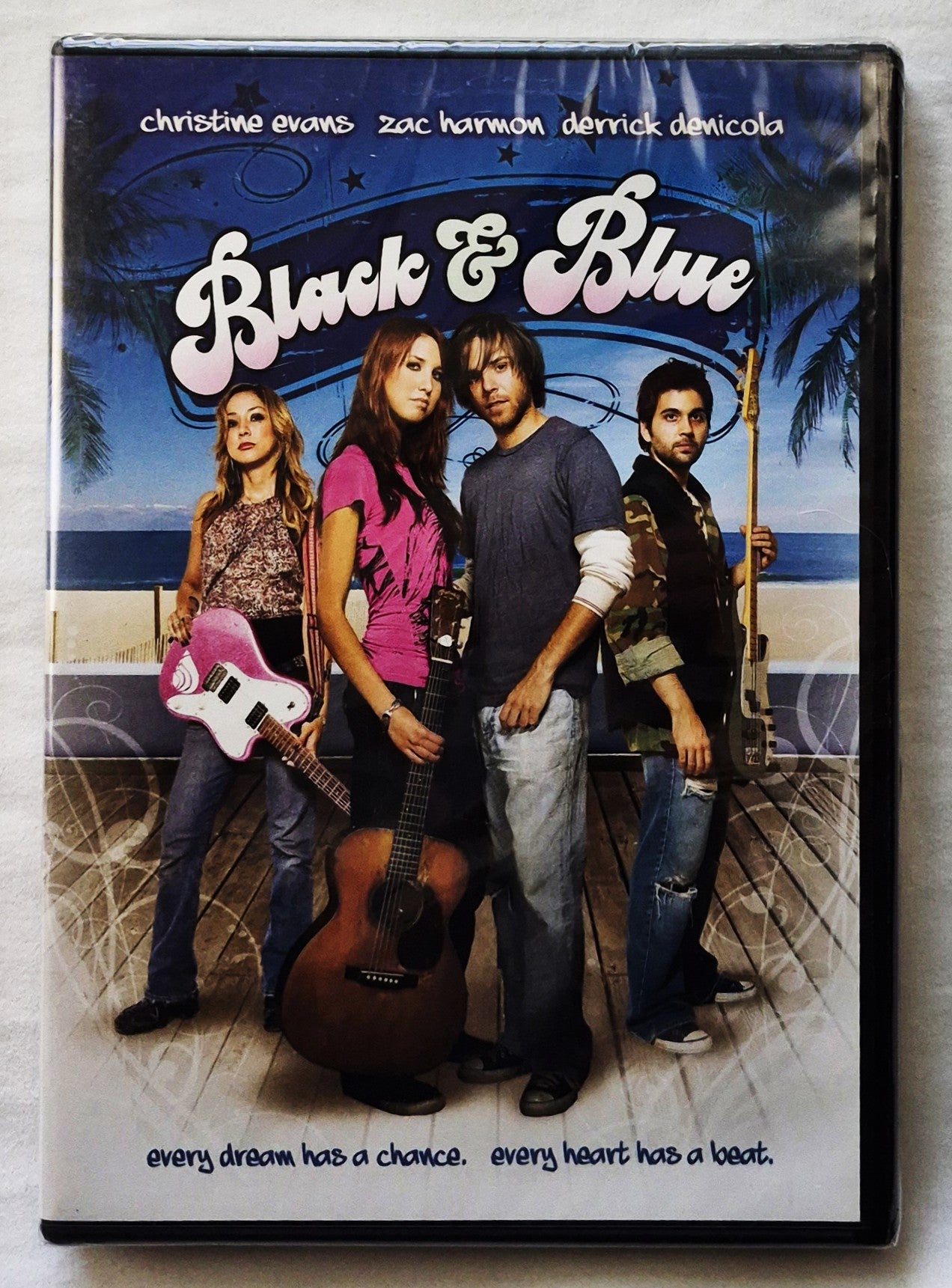 Black & Blue Christian Movie DVD (New, 2010, Monarch Video, PG-13, Christine Evans)