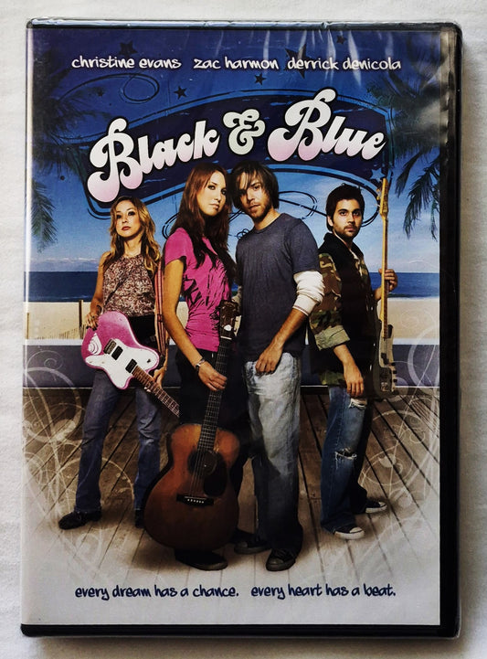 Black & Blue Christian Movie DVD (Neu, 2010, Monarch Video, PG-13, Christine Evans)