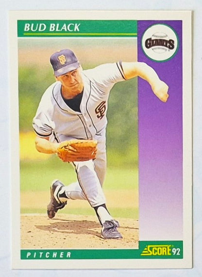 Scott Bailes California Angels Relief Pitcher 1992 Score #331 Baseballkarte (Exzellent)