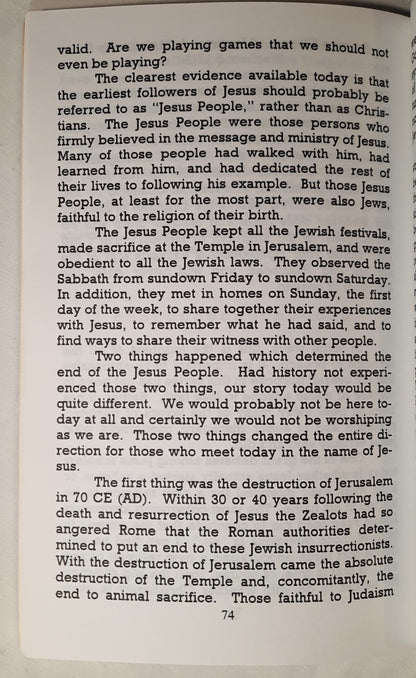 The Real Jesus by C. Nicky Blackford (Very good, 1997, PBk, 89 pages, Kerygma Press) Out of Print - Limited Availability