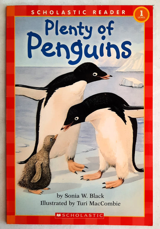 Plenty of Penguins by Sonia W. Black (Level 1 Reader, Very good, 1999, Pbk, 32 pages, Scholastic)