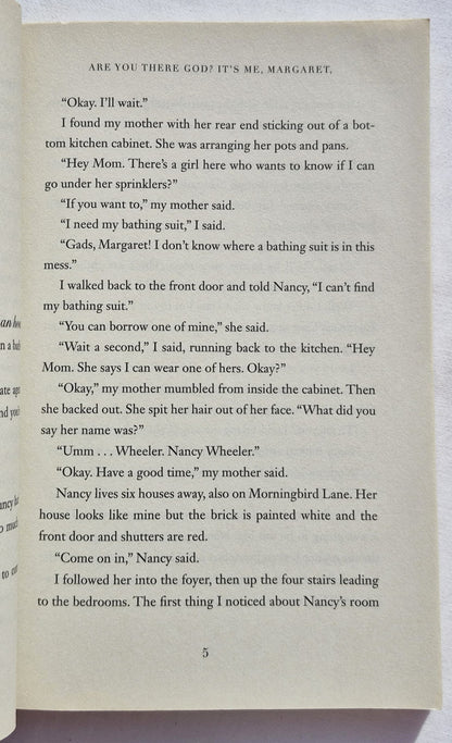 Bist du da, Gott? Ich bins, Margaret von Judy Blume (Gut, 2014, Taschenbuch, 192 Seiten, Simon & Schuster)