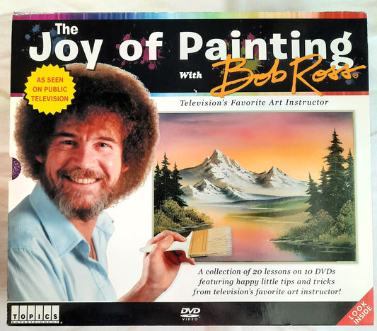 The Joy of Painting with Bob Ross Boxed 10-DVD Set (Very good, 2016, TOPICS Entertainment)