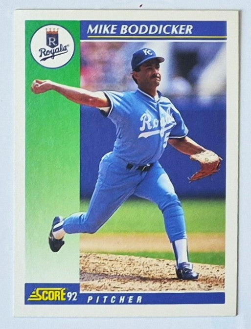 Scott Bailes California Angels Relief Pitcher 1992 Score #331 Baseballkarte (Exzellent)