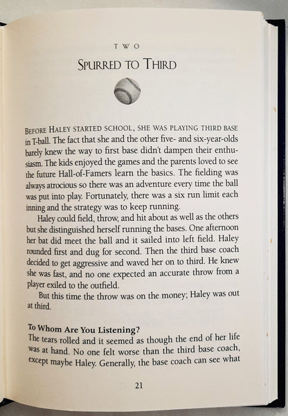 The Winning Run and Other Life Lessons from Baseball von Dan Bolin; Ed Diaz (Sehr gut, 1999, Gebundene Ausgabe, 126 Seiten, NavPress)