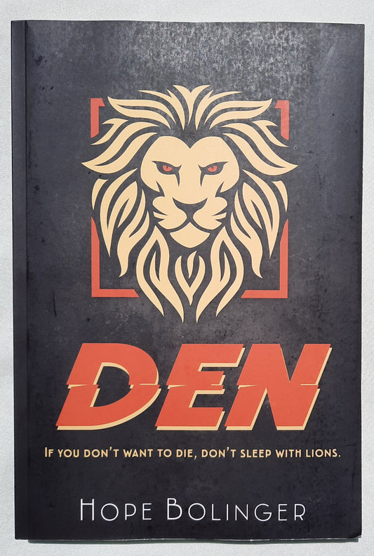 Den by Hope Bolinger (Blaze Trilogy #2, New, 2020, Pbk, 276 pages, Illuminate YA Fiction)