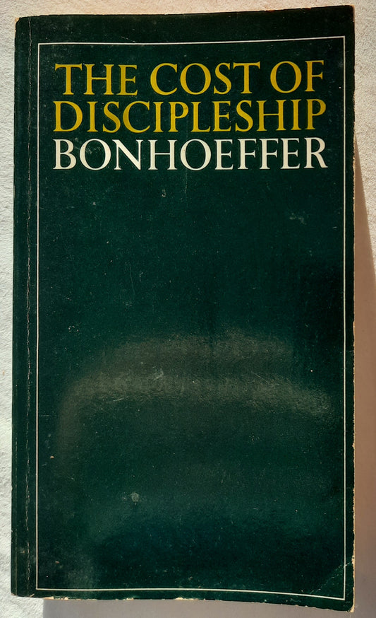 The Cost of Discipleship Revised Edition by Dietrich Bonhoeffer (Good, 1963, PBk, 352 pages, Collier Books, first paperback edition)