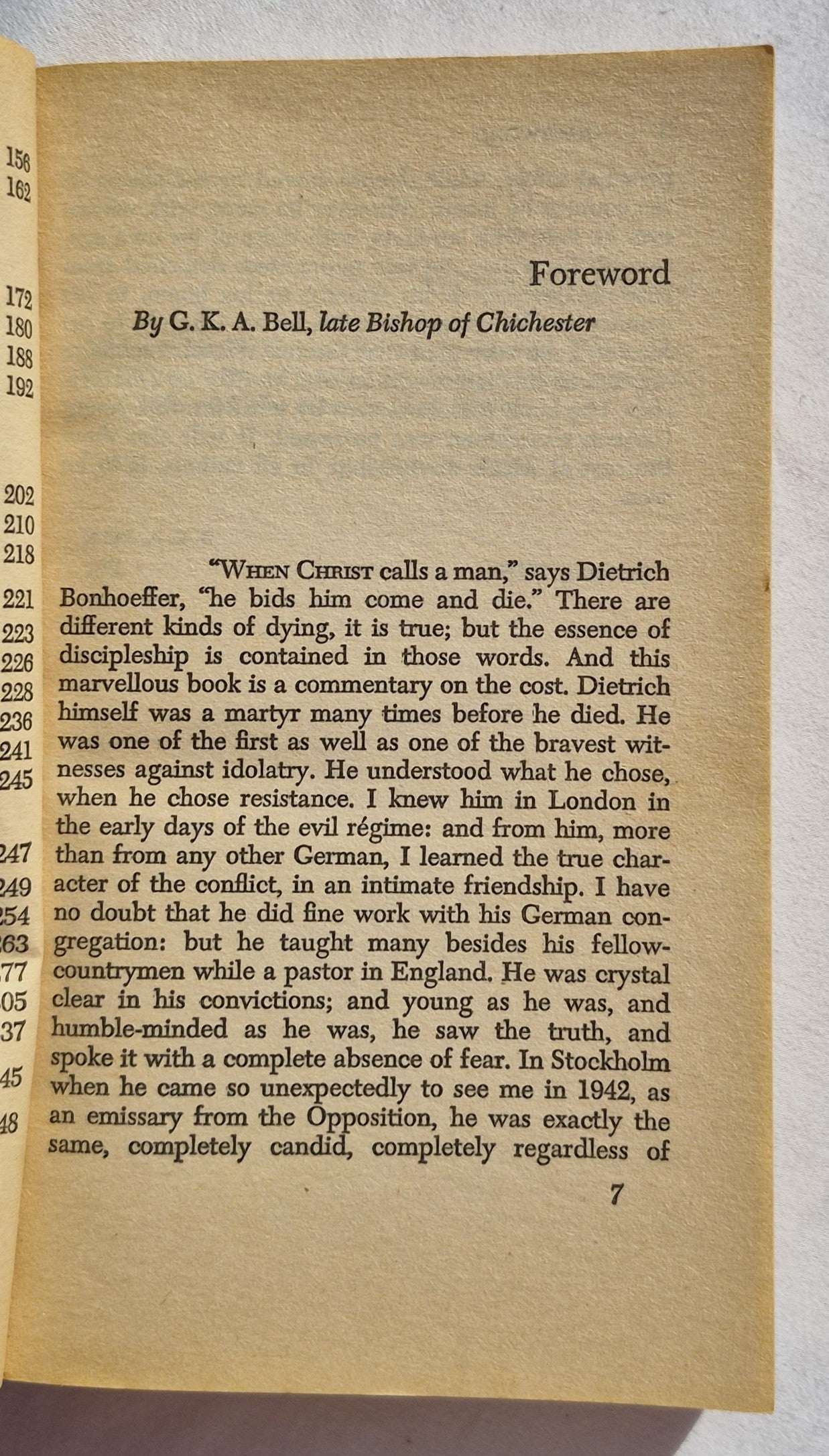Nachfolge überarbeitet von Dietrich Bonhoeffer (Gut, 1963, TB, 352 Seiten, Collier Books, erste Taschenbuchausgabe)